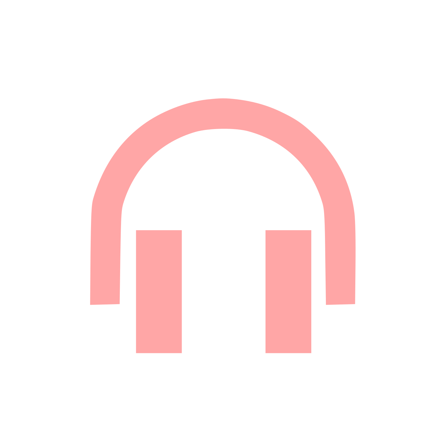 Swiss Headphones Logo #ffa6a6