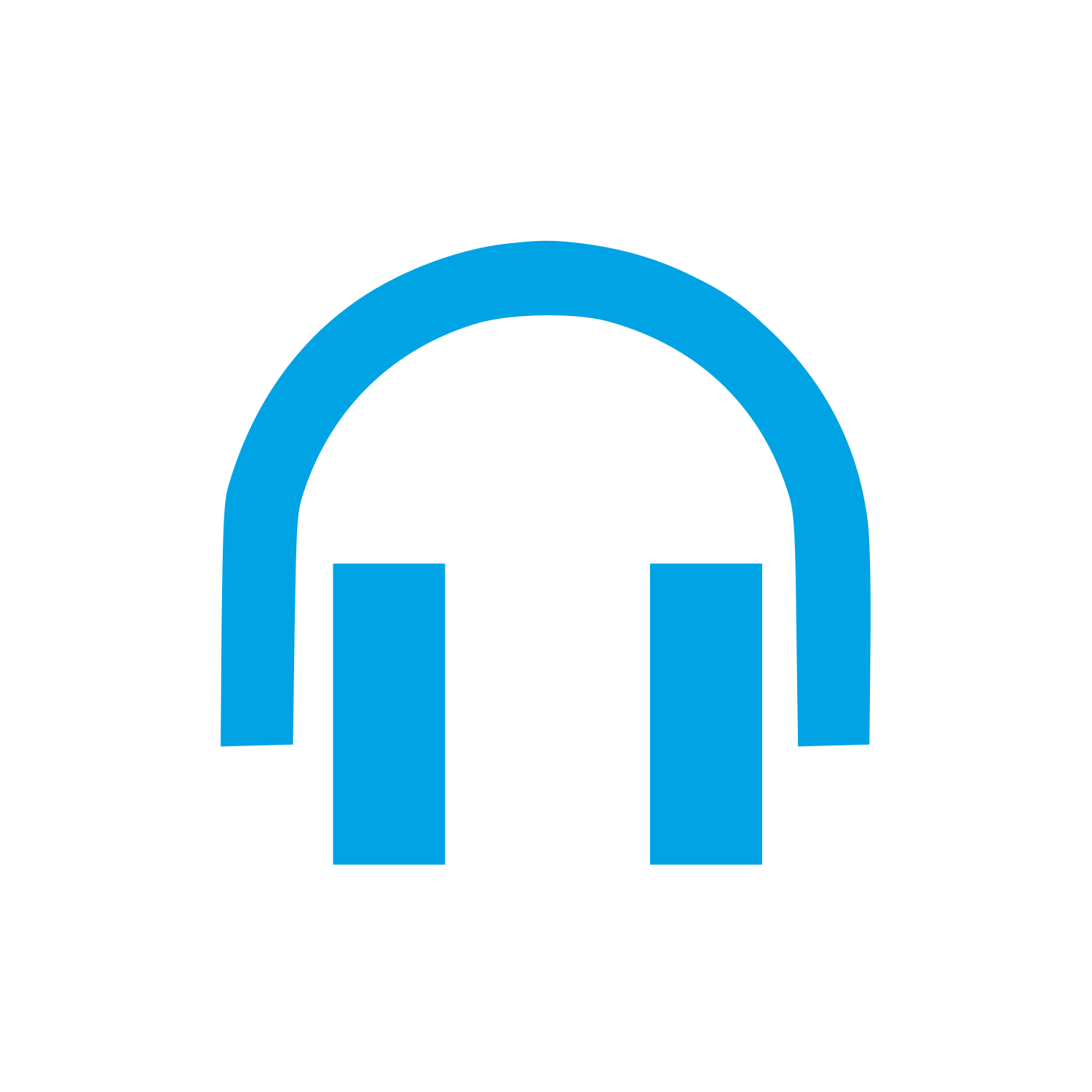 Swiss Headphones Logo #00a3e4