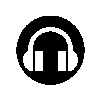 Headphones Circle Logo