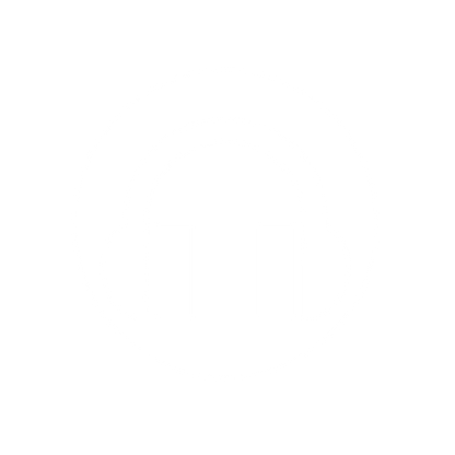 Headphones Circle Logo #ffffff