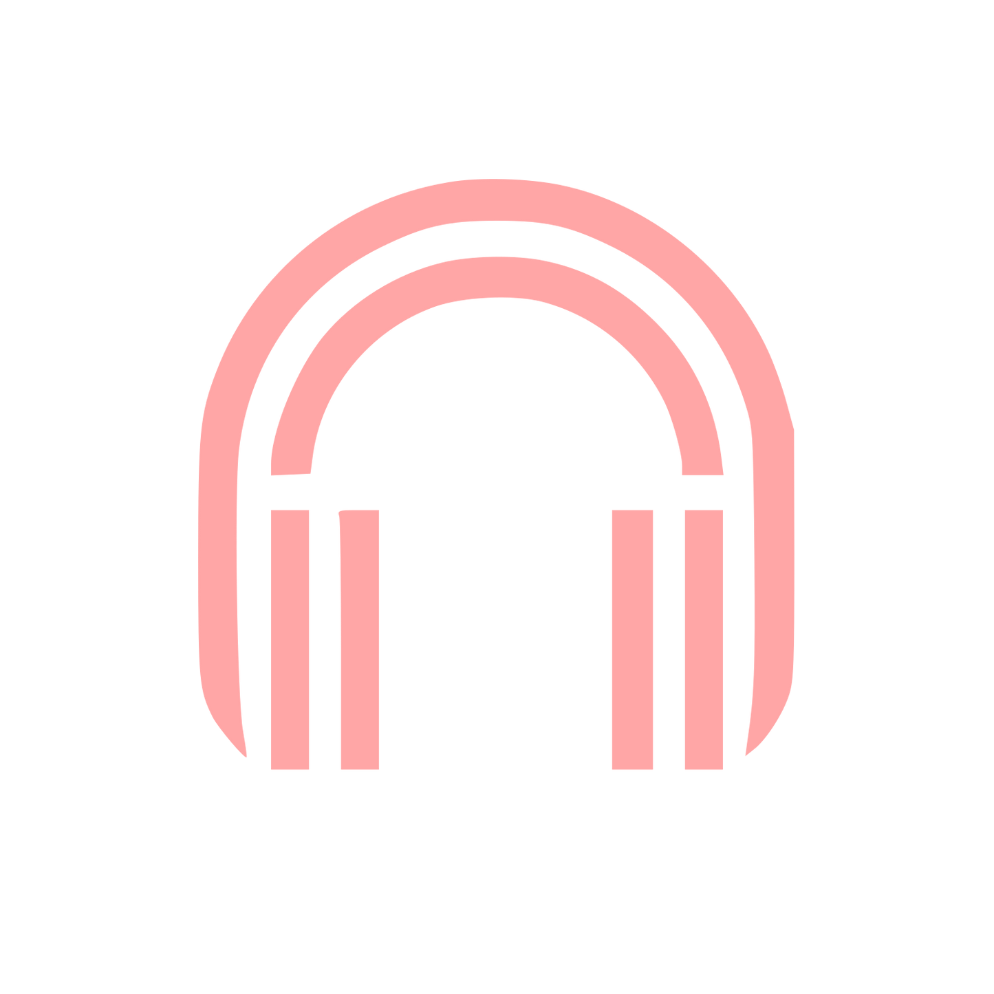 Swiss Style Headphones Logo #ffa6a6