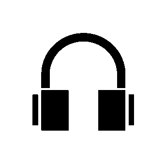 Headphones Audio Logo