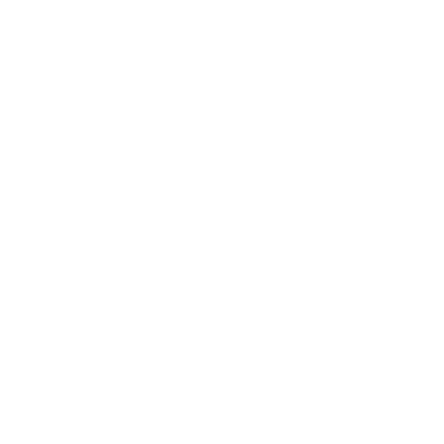 Headphones Audio Logo #ffffff