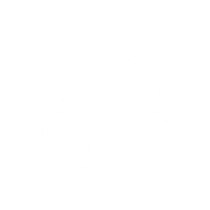 Headphones Audio Logo #ffffff