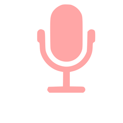 Microphone Pictogram Logo #ffa6a6