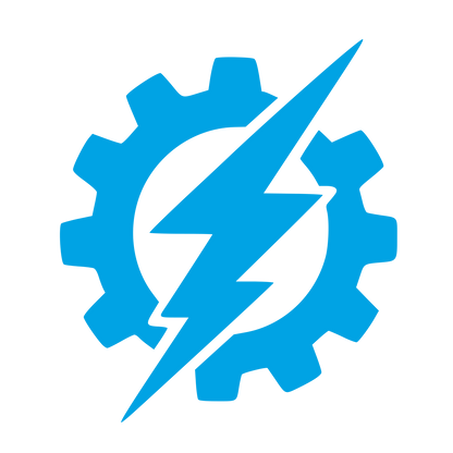 Lightning Bolt Gear Logo #00a3e4
