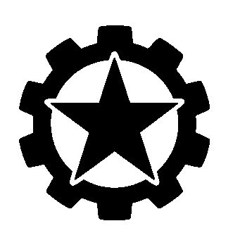 Star Gear Tattoo Logo