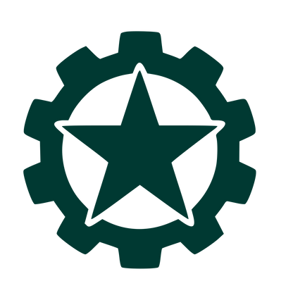 Star Gear Tattoo Logo #003932