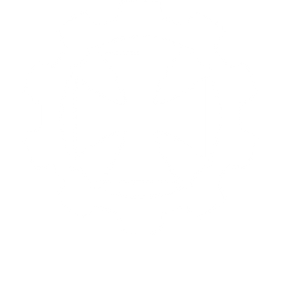 Iron Cross Gear Logo #ffffff