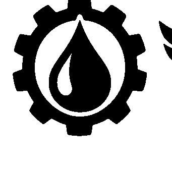 Gear Water Drop Logo