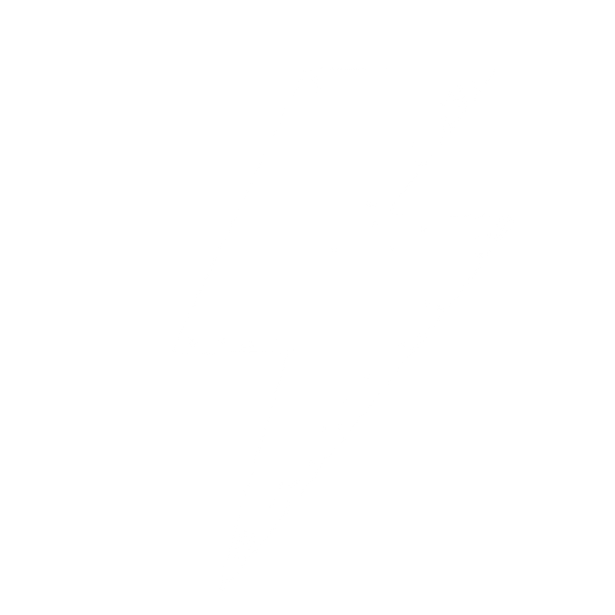 Riso Print Lightning Bolt Logo #ffffff