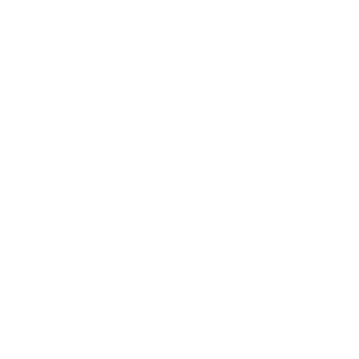 Riso Print Lightning Bolt Logo #ffffff