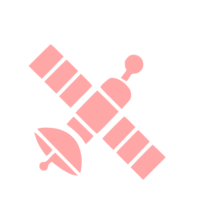 Satellite Dish Logo #ffa6a6