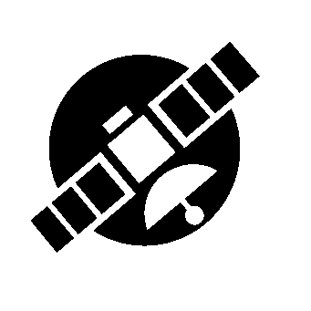 Satellite Orbit Circle Logo
