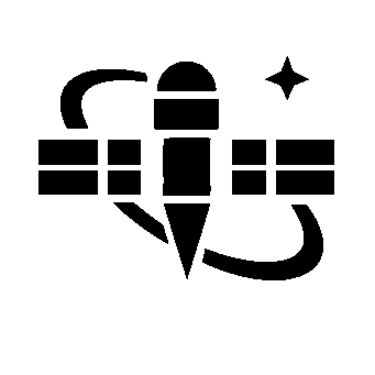 Space Satellite Bold Logo