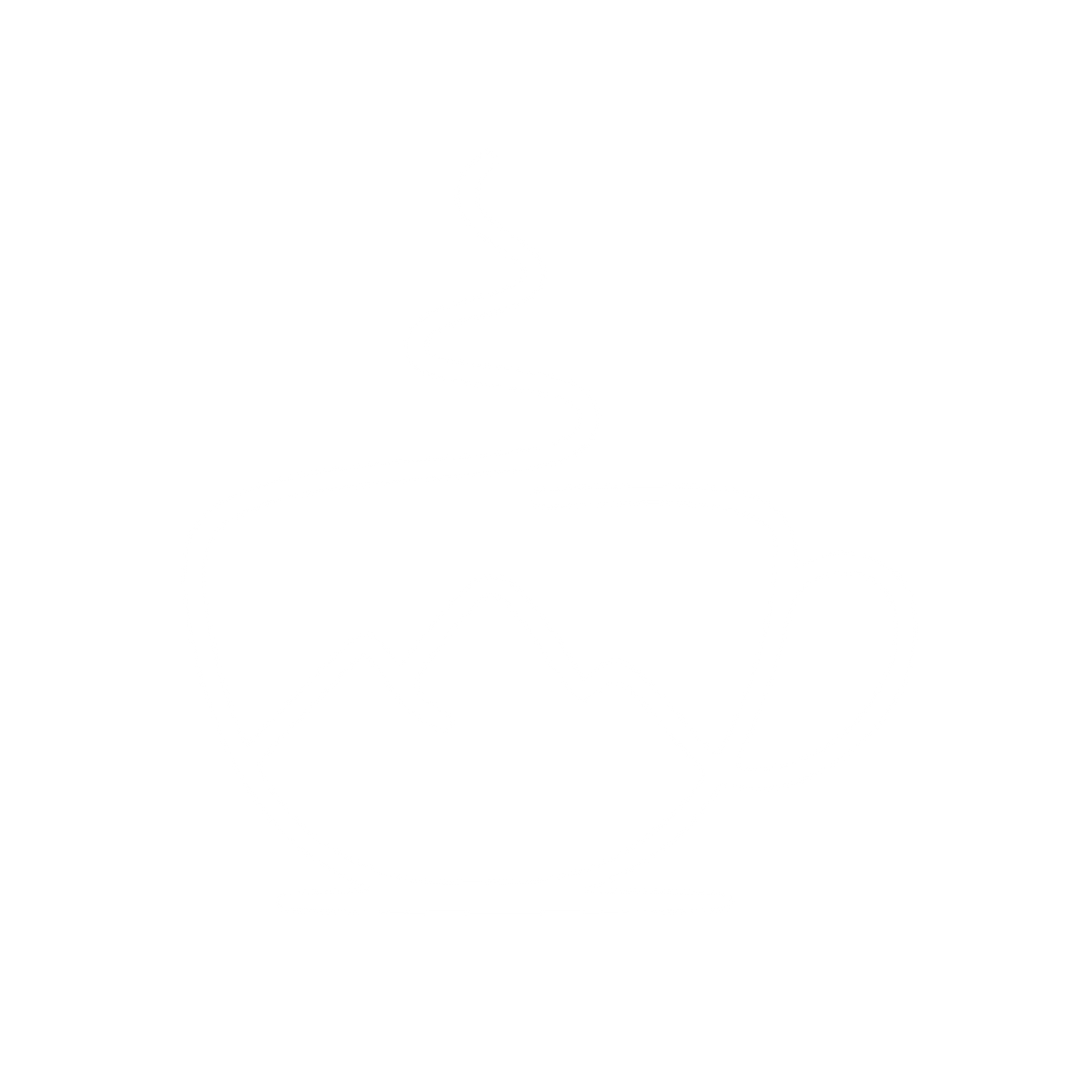 Mountain Coffee Cup Logo #ffffff