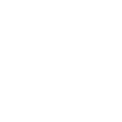 Pizza Slice Heart Logo #ffffff