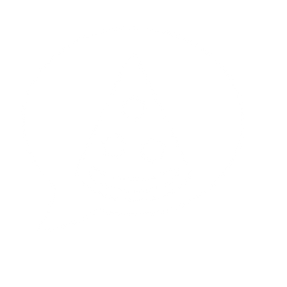 Pizza Slice Chat Bubble Logo #ffffff