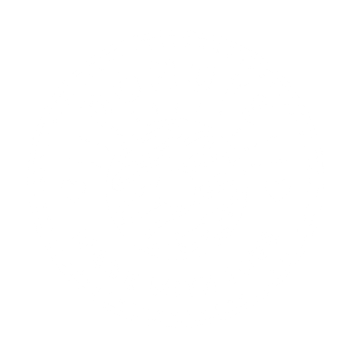 Donut Stamp Badge Logo #ffffff