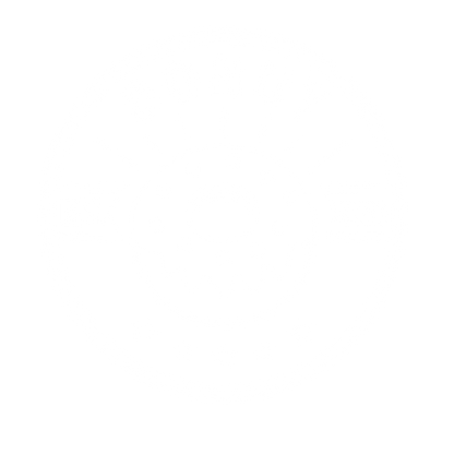 Donut Stamp Badge Logo #ffffff