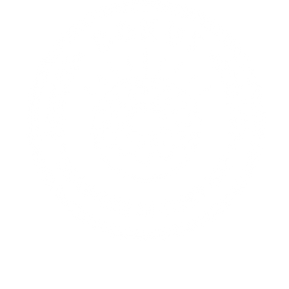 Donut Stamp Badge Logo #ffffff