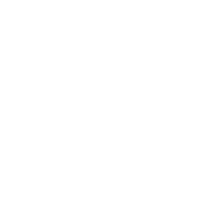 Brutalist Cocktail Glass Logo #ffffff