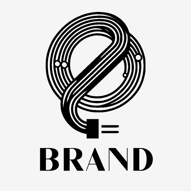 Infinity Lines Cable Plug Circle Logo preview