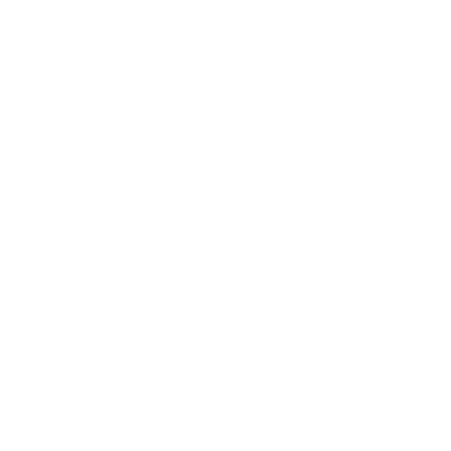 Wine Bottle Vine Leaves Logo #ffffff