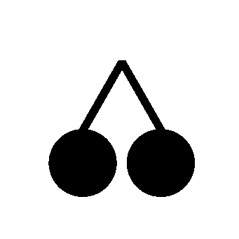 Twin Cherry Minimalist Logo