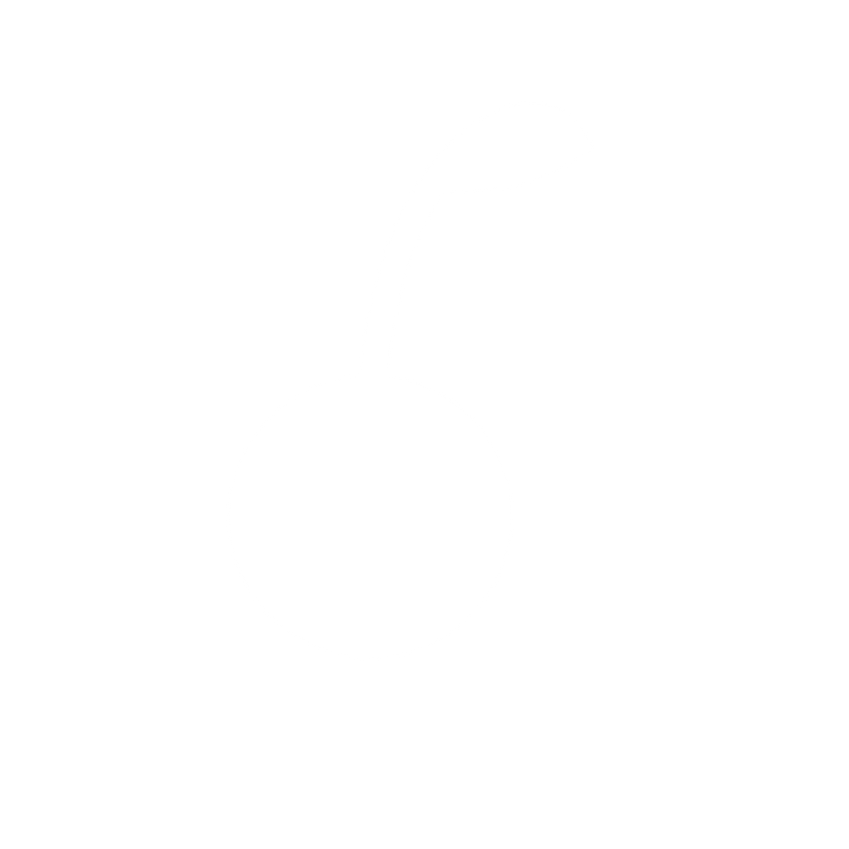 Single Cherry Logo #ffffff