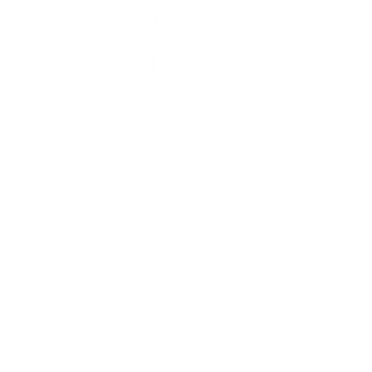 Pixel Maple Leaf Logo #ffffff