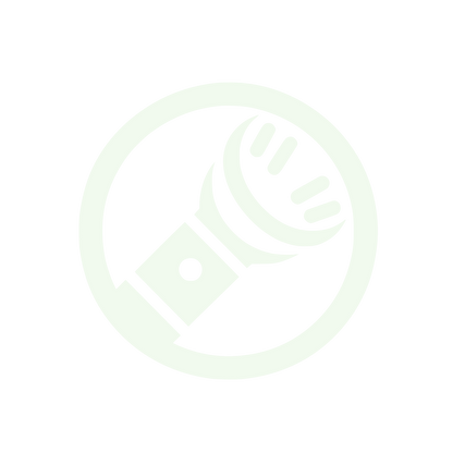Microphone Circle Logo #F1FAEE