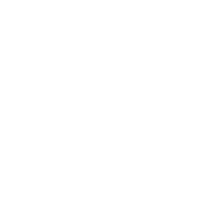 Cactus Silhouette Block Logo #ffffff
