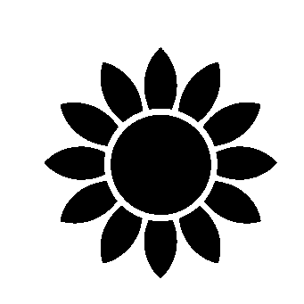 Sunflower Pictogram Logo