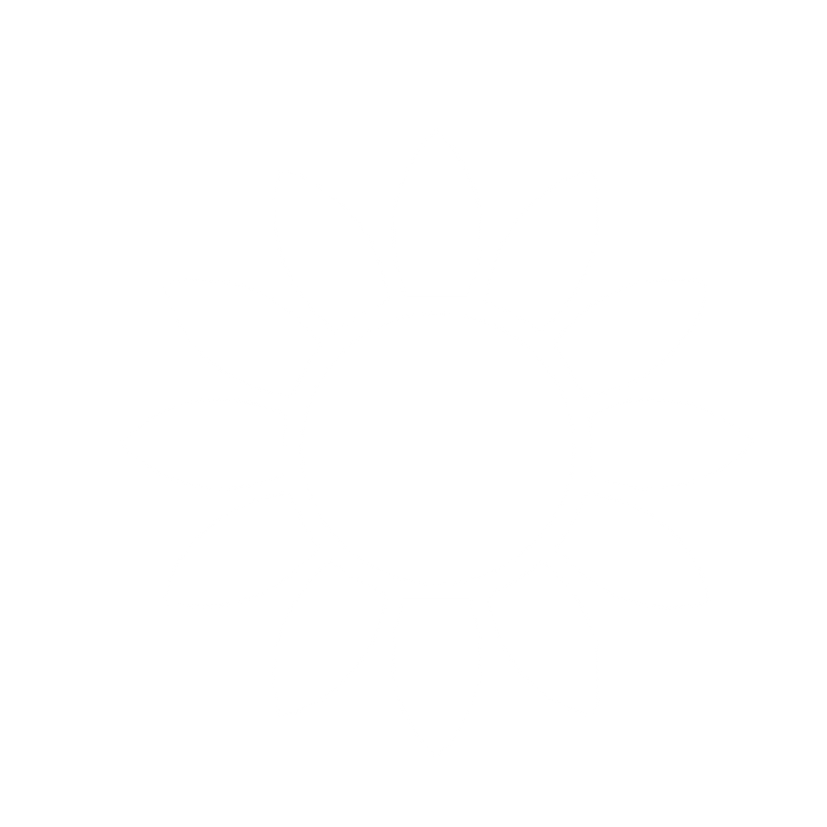 Sunflower Pictogram Logo #ffffff