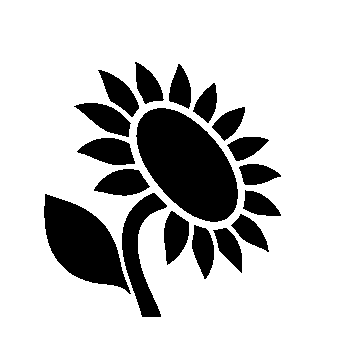 Sunflower Pictogram Logo
