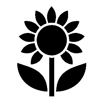 Sunflower Pictogram Logo