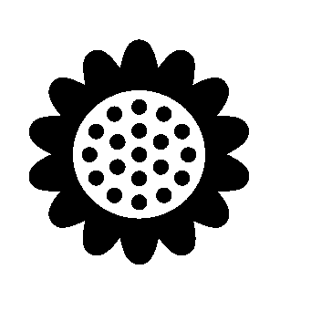 Sunflower Pictogram Logo