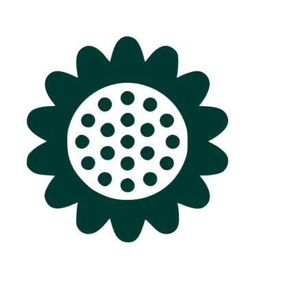 Sunflower Pictogram Logo #003932