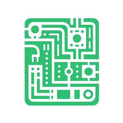 Circuit Board Inspired Logo #2fbf71