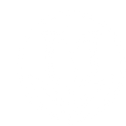 Tulip Circle Badge Logo #ffffff