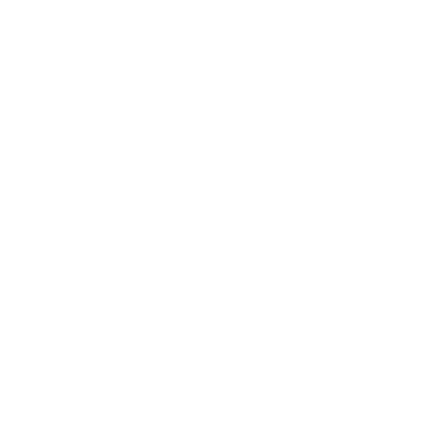 Tulip Banner Emblem Logo #ffffff
