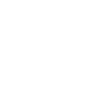 Tulip Badge Seal Logo #ffffff