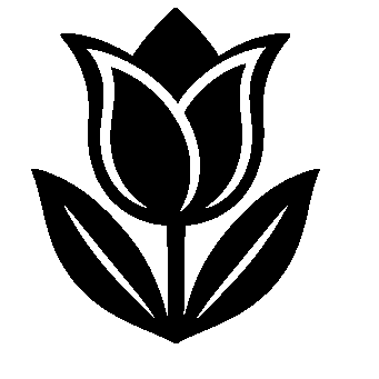 Tattoo Flash Tulip Logo