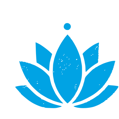 Lotus Flower Riso Logo #00a3e4