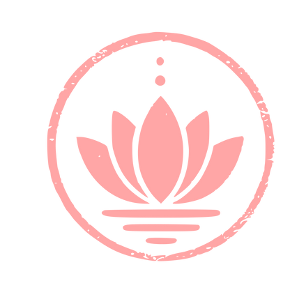 Riso Print Lotus Logo #ffa6a6
