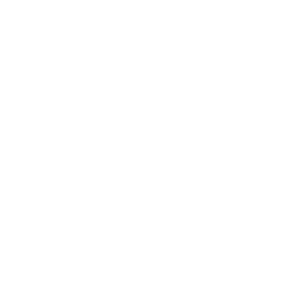 Lotus Flower Riso Logo #ffffff