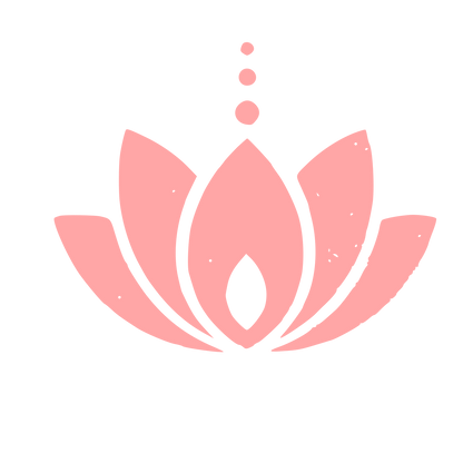 Lotus Flower Spiritual Logo #ffa6a6