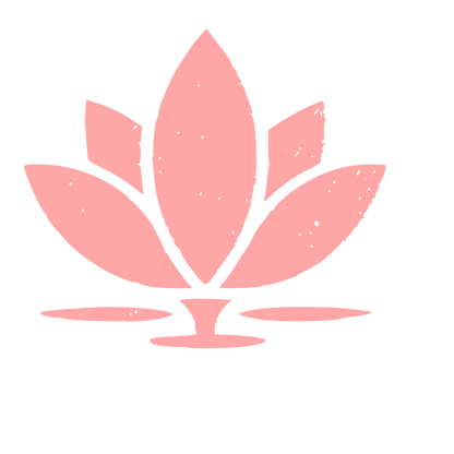 Lotus Flower Water Logo #ffa6a6
