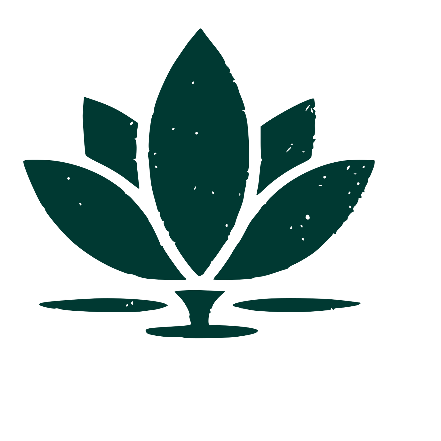 Lotus Flower Water Logo #003932